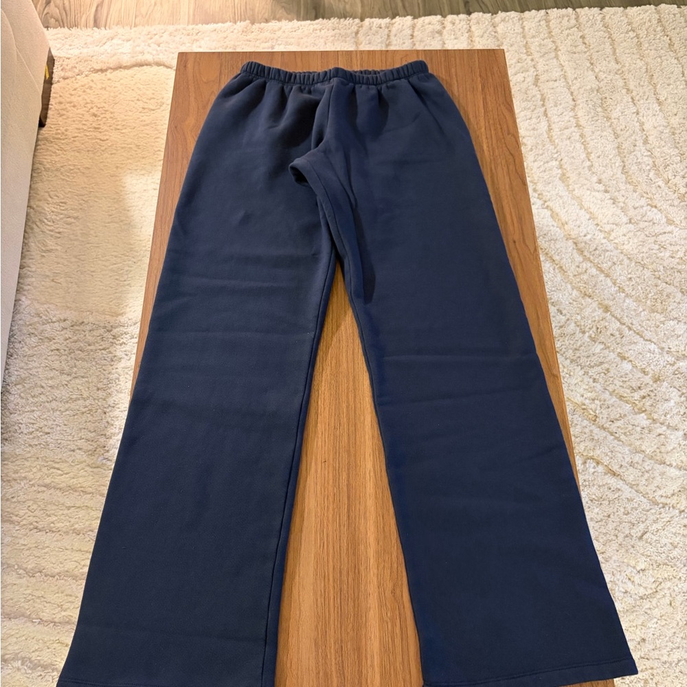 SET Staple Straight Leg Sweatpants in Indigo (Navy), 100% Cotton